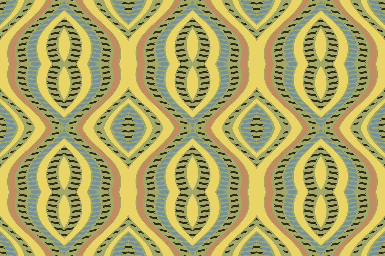 ikat damasco paisley bordado fundo. ikat tecido geométrico étnico oriental padronizar tradicional. ikat asteca estilo abstrato Projeto para impressão textura, tecido, saree, sari, tapete. vetor