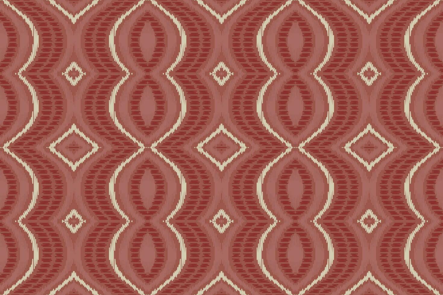 ikat damasco paisley bordado fundo. ikat impressão geométrico étnico oriental padronizar tradicional. ikat asteca estilo abstrato Projeto para impressão textura, tecido, saree, sari, tapete. vetor