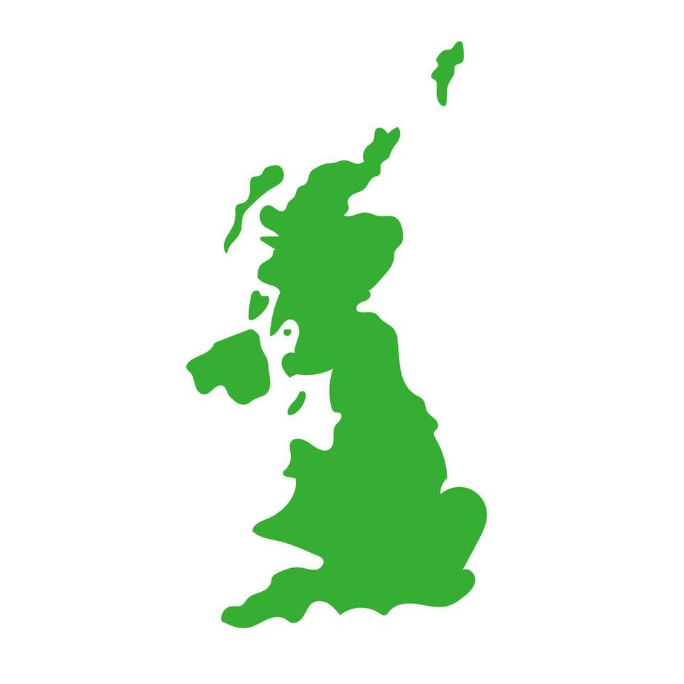 Unidos reino mapa ícone. Reino Unido mapa. vetor. vetor