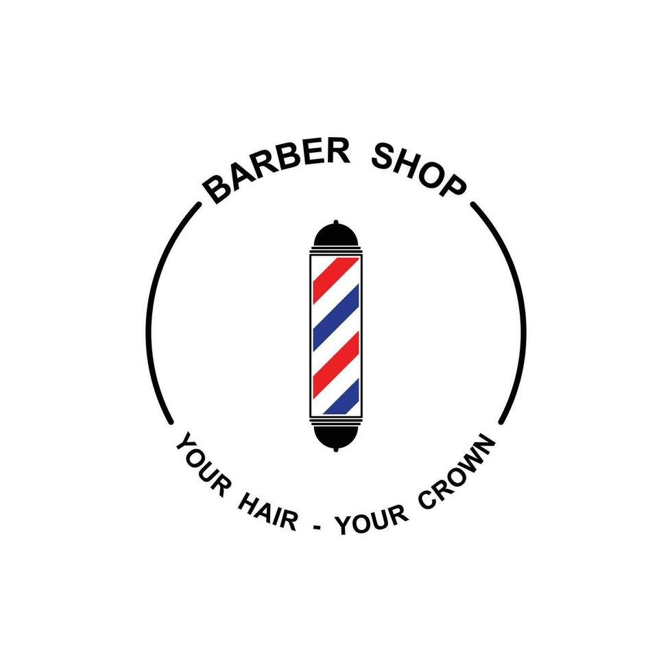 barbearia logotipo ícone vetor