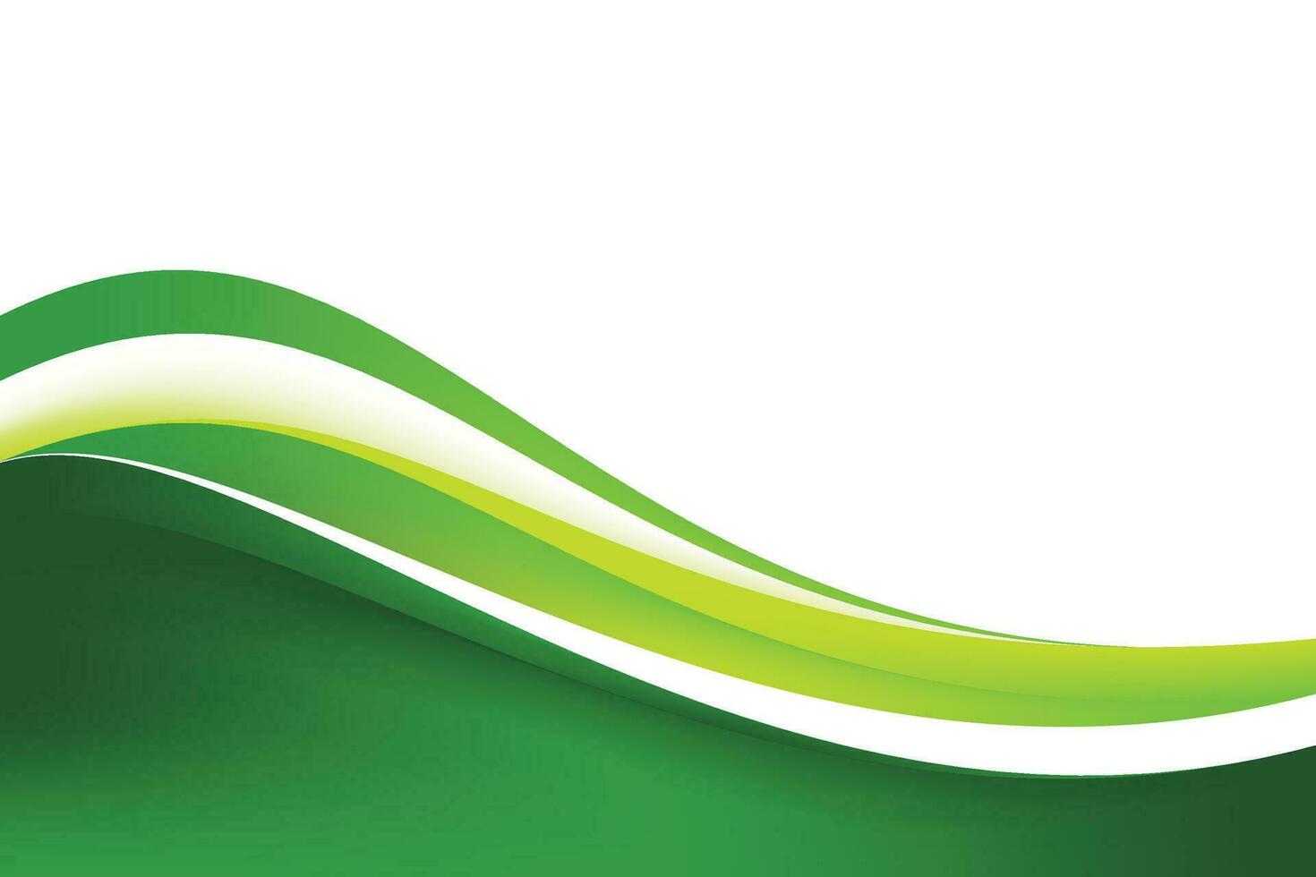 abstrato suave verde natural ondulado fundo Projeto vetor