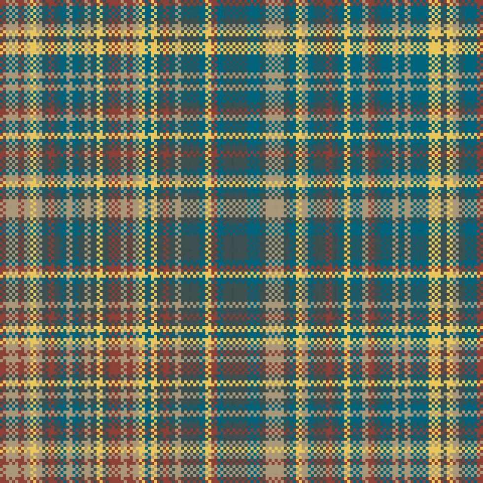 xadrez tartan sem costura. imprimir textura de tecido. verifique o fundo do vetor. vetor