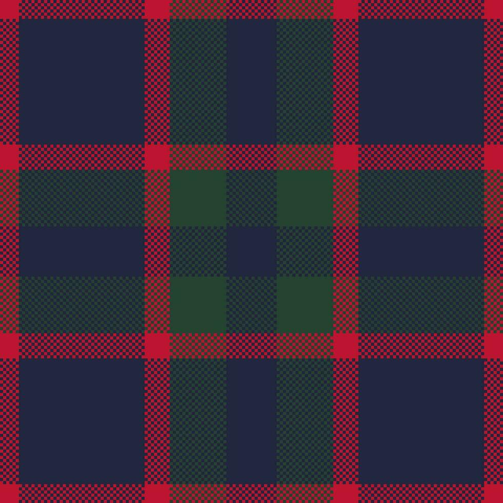 design de vetor de fundo de pixel. xadrez moderno padrão sem emenda. tecido de textura quadrada. têxtil escocês tartan. ornamento de madras de cor de beleza.