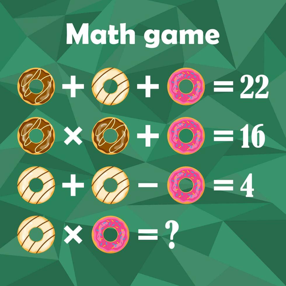 educacional matemática jogo. contando jogos vetor