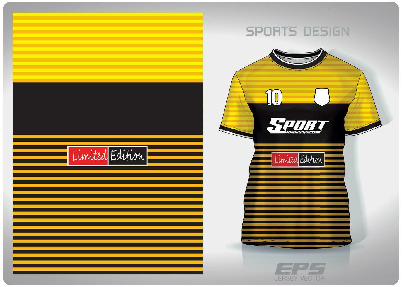 vetor Esportes camisa fundo imagem.preto e amarelo listras padronizar projeto, ilustração, têxtil fundo para Esportes camiseta, futebol jérsei camisa