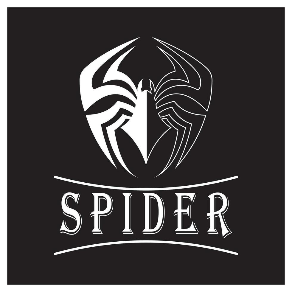 aranha logotipo ícone Projeto vetor