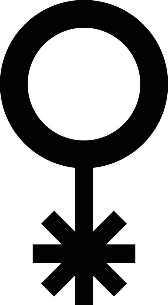 questionando ou queer sexo gênero símbolo vetor imagem