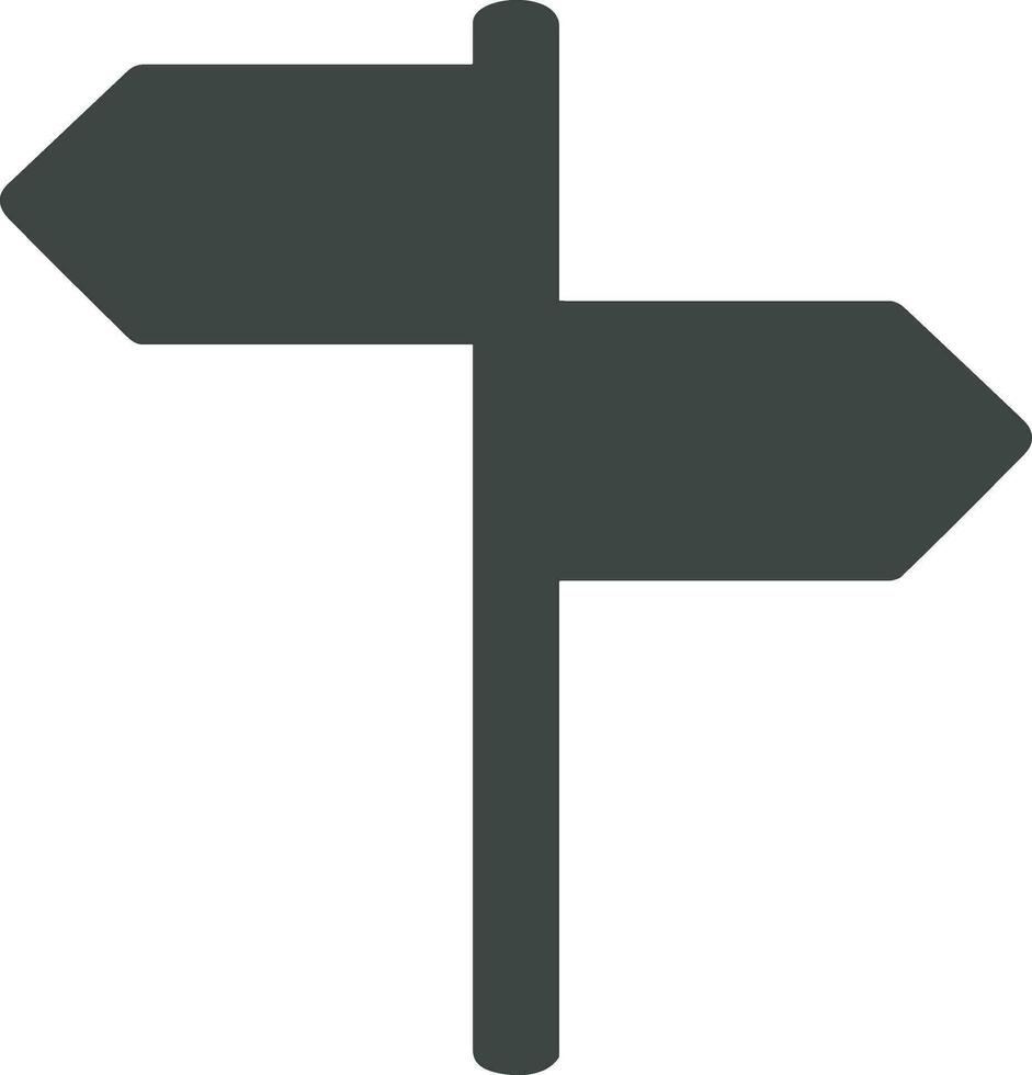 placa de sinalização direção ícone símbolo vetor imagem. ilustração do a seta em formação tabuleta guia destino Projeto imagem. eps 10