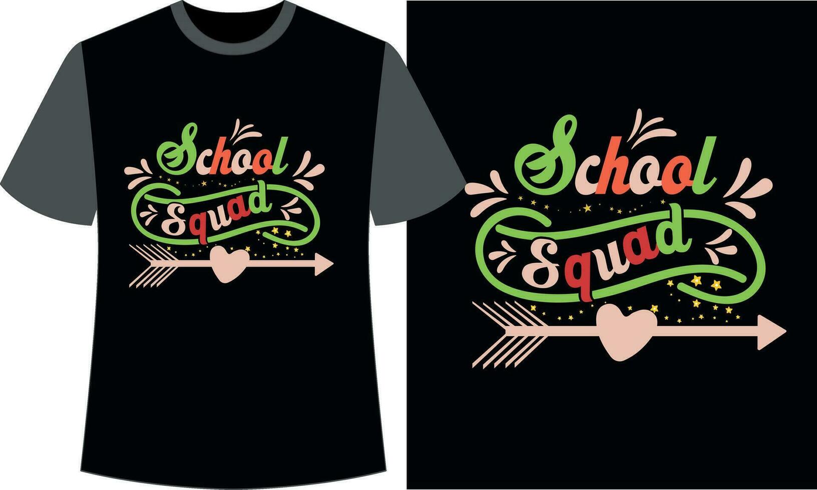 escola pelotão camiseta Projeto vetor