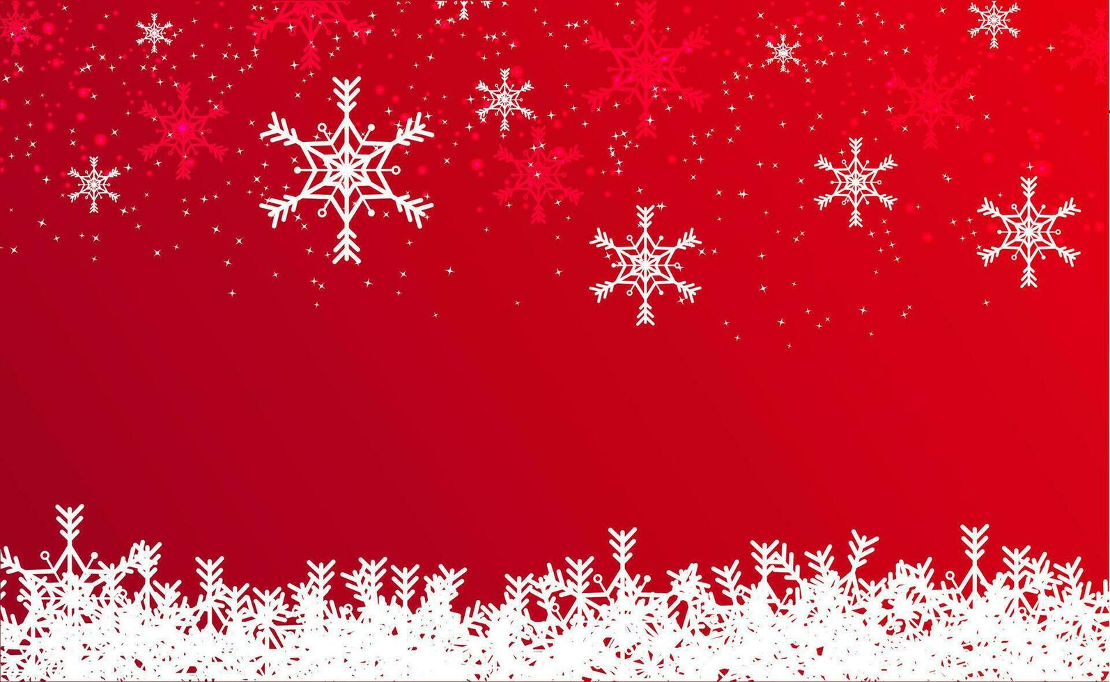 fundo vermelho de natal. vetor