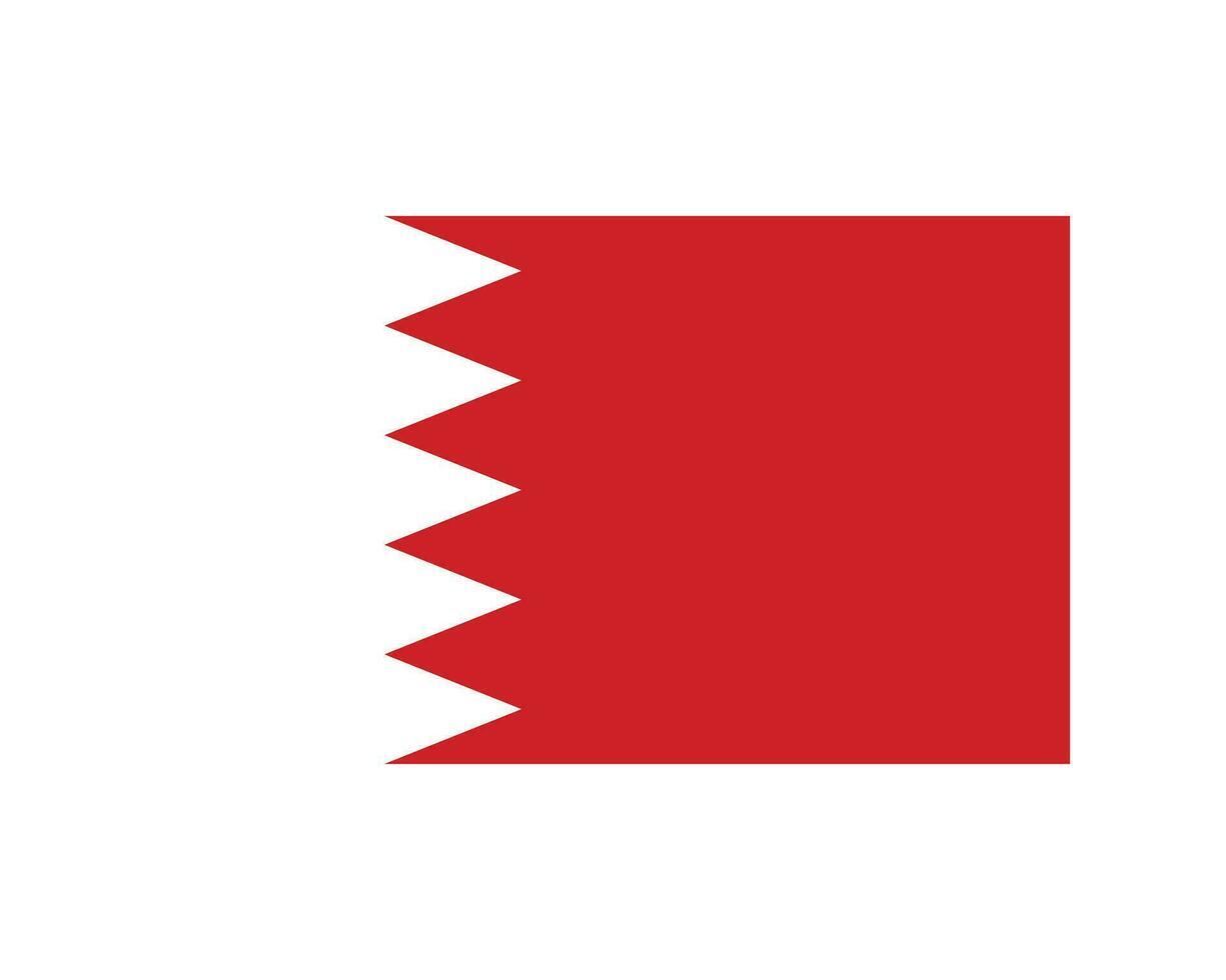 nacional bandeira do bahrein. bahraini país bandeira. reino do bahrain detalhado bandeira. eps vetor ilustração cortar arquivo.