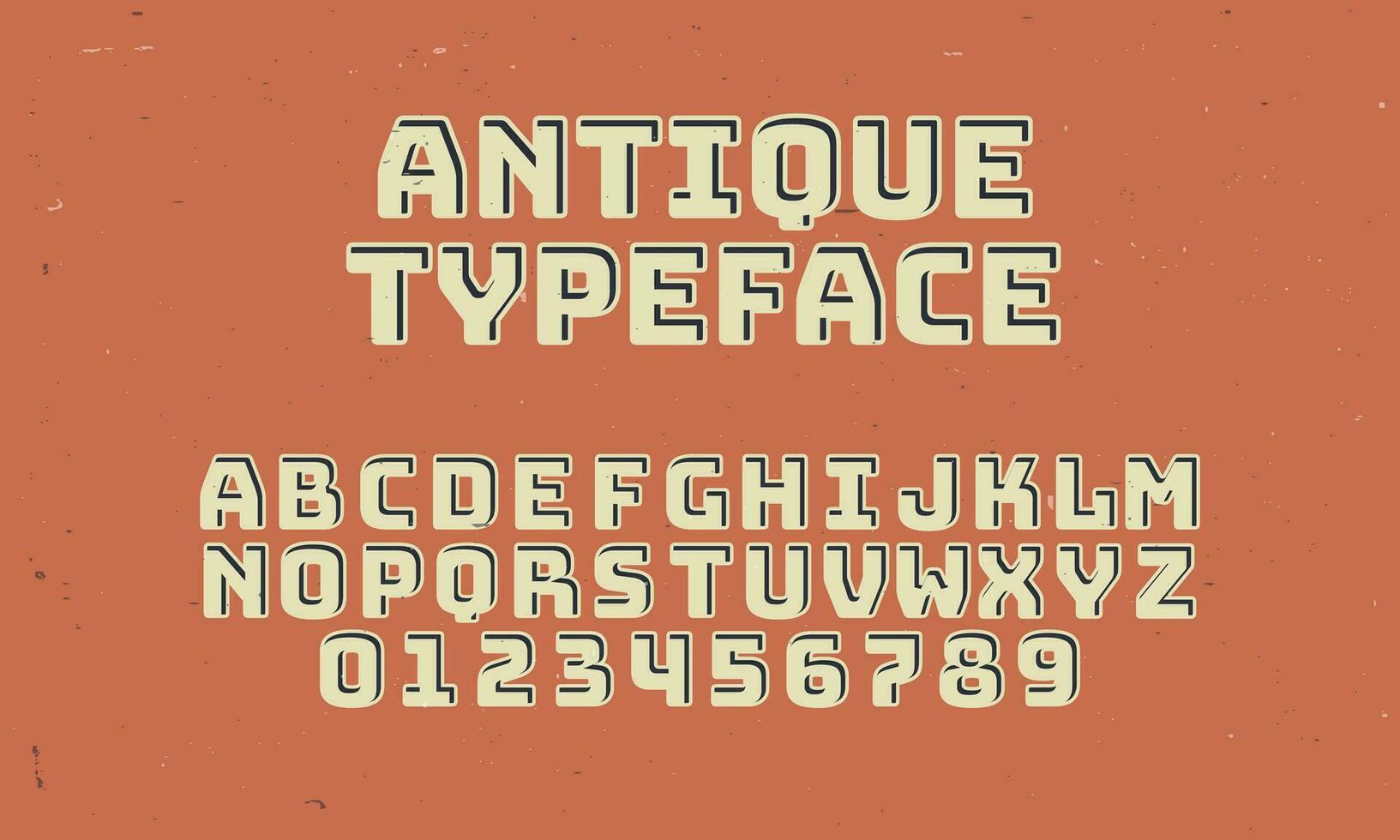 vintage retro vetor alfabeto Fonte tipografia tipo de letra Projeto