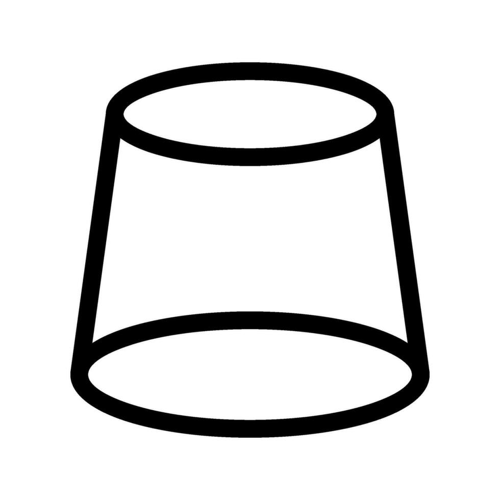 cilindro ícone vetor símbolo Projeto ilustração