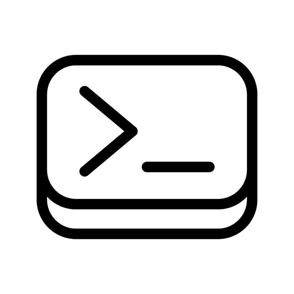 comando ícone vetor símbolo Projeto ilustração