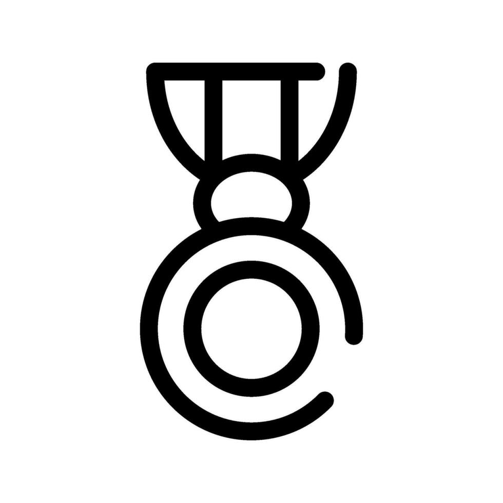 medalha ícone vetor símbolo Projeto ilustração
