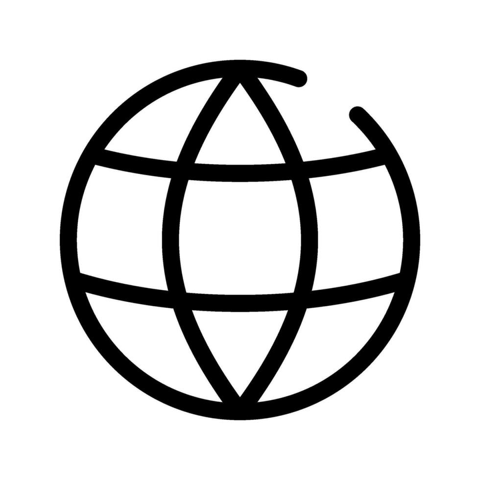 mundo ícone vetor símbolo Projeto ilustração