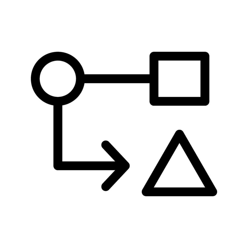 fluxo gráfico ícone vetor símbolo Projeto ilustração