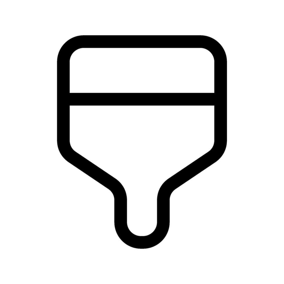 escova ícone vetor símbolo Projeto ilustração