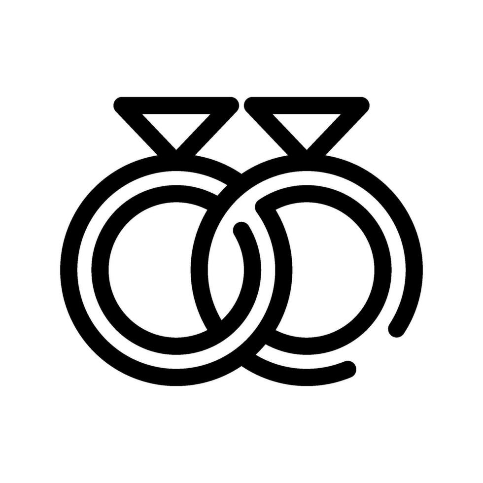 anel ícone vetor símbolo Projeto ilustração