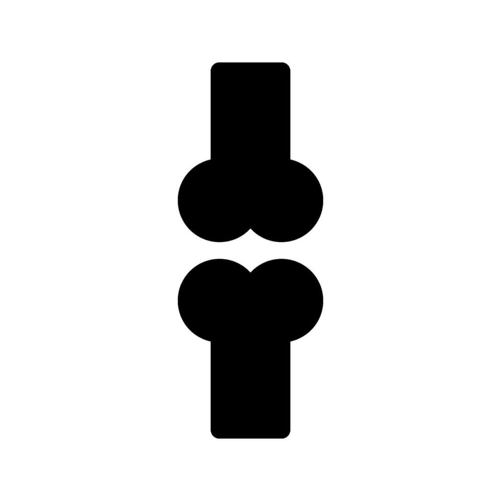 osso ícone vetor símbolo Projeto ilustração