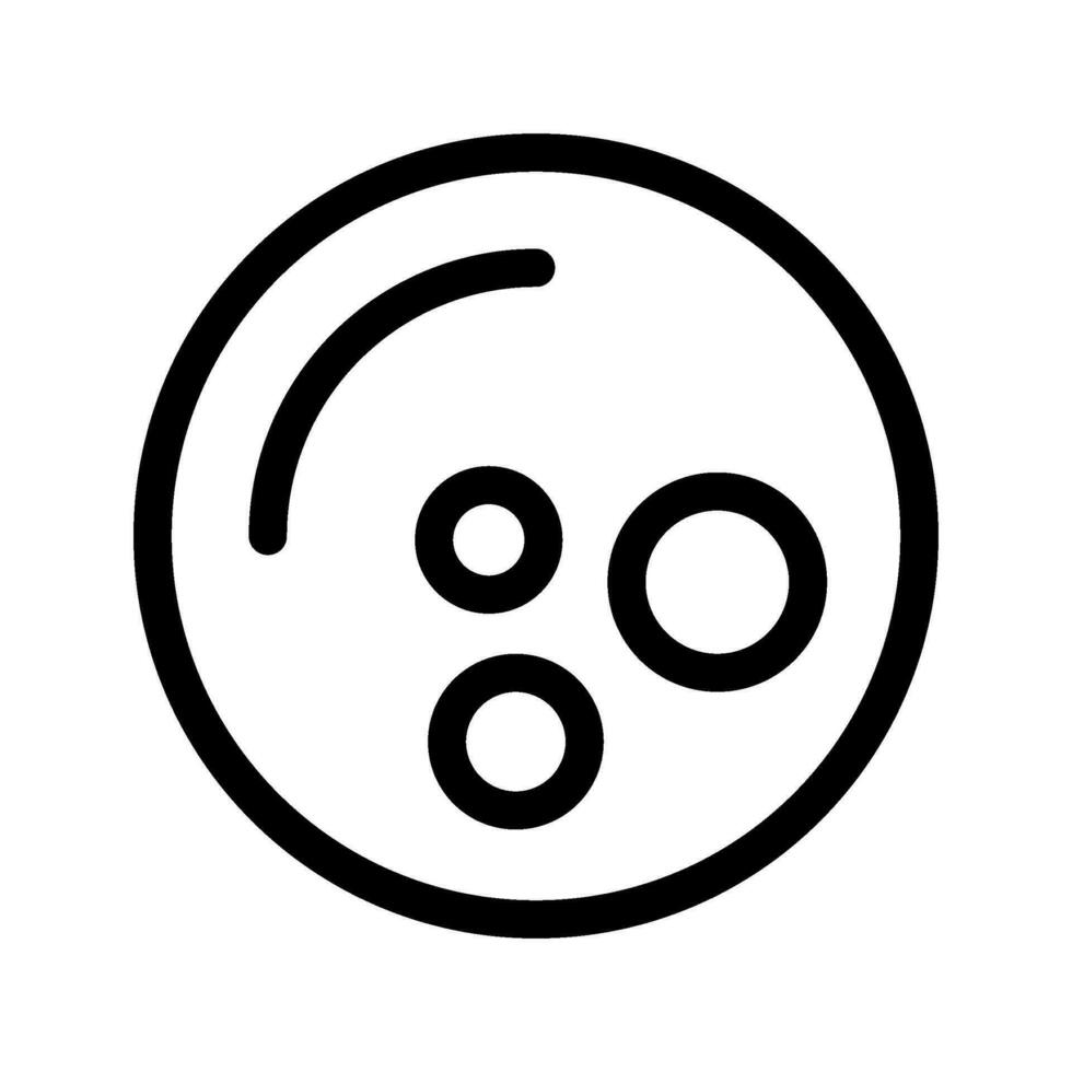 lua ícone vetor símbolo Projeto ilustração