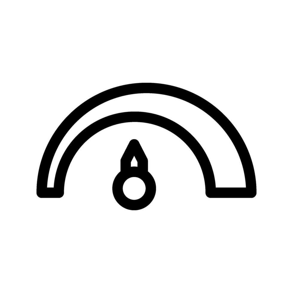 calibre ícone vetor símbolo Projeto ilustração