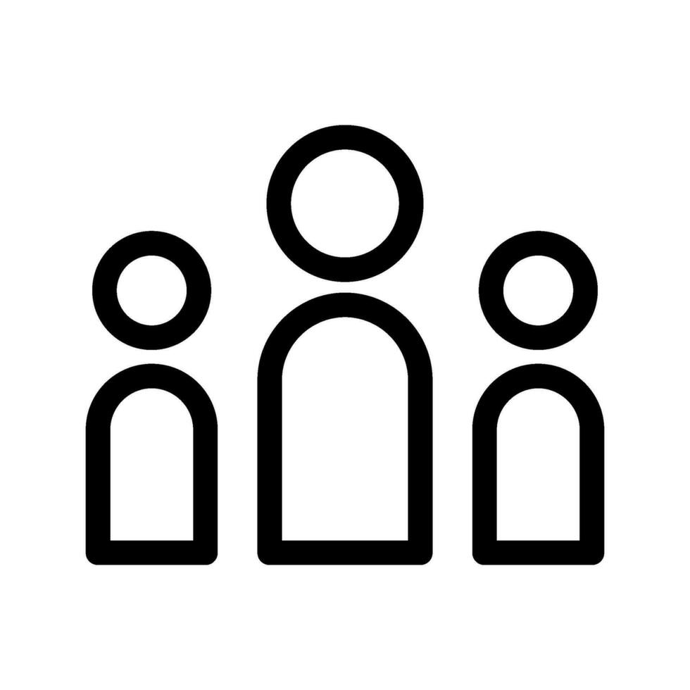 equipe ícone vetor símbolo Projeto ilustração