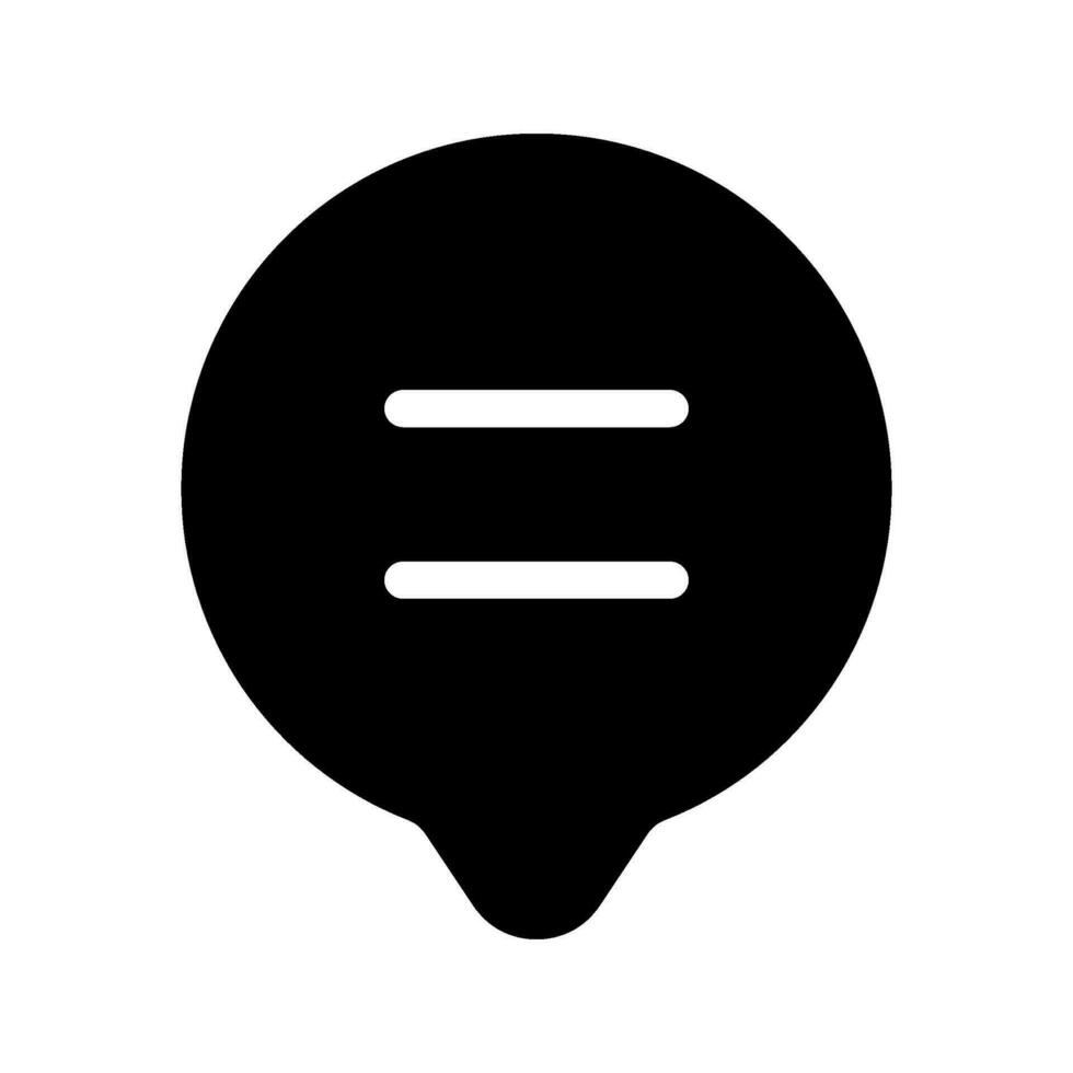 mensagem bolha ícone vetor símbolo Projeto ilustração