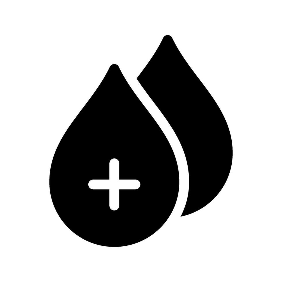 sangue ícone vetor símbolo Projeto ilustração