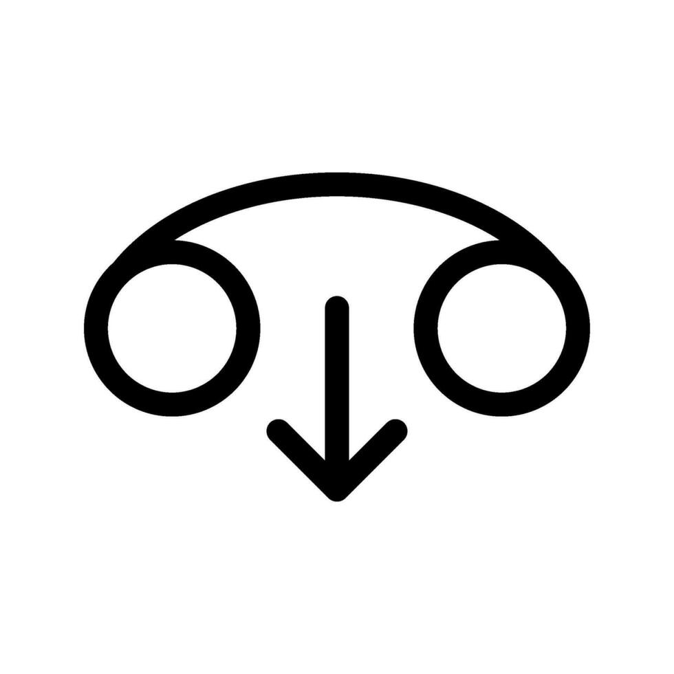próximo ligar ícone vetor símbolo Projeto ilustração