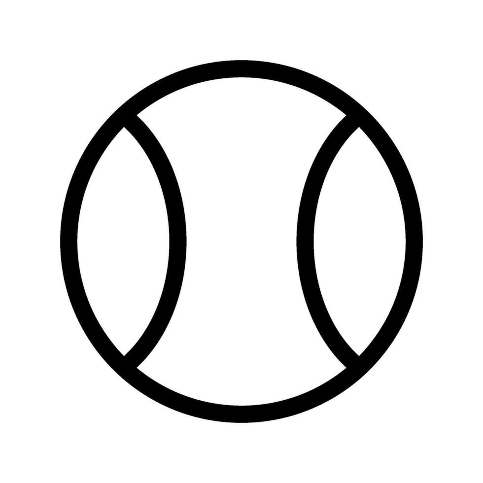 tênis bola ícone vetor símbolo Projeto ilustração