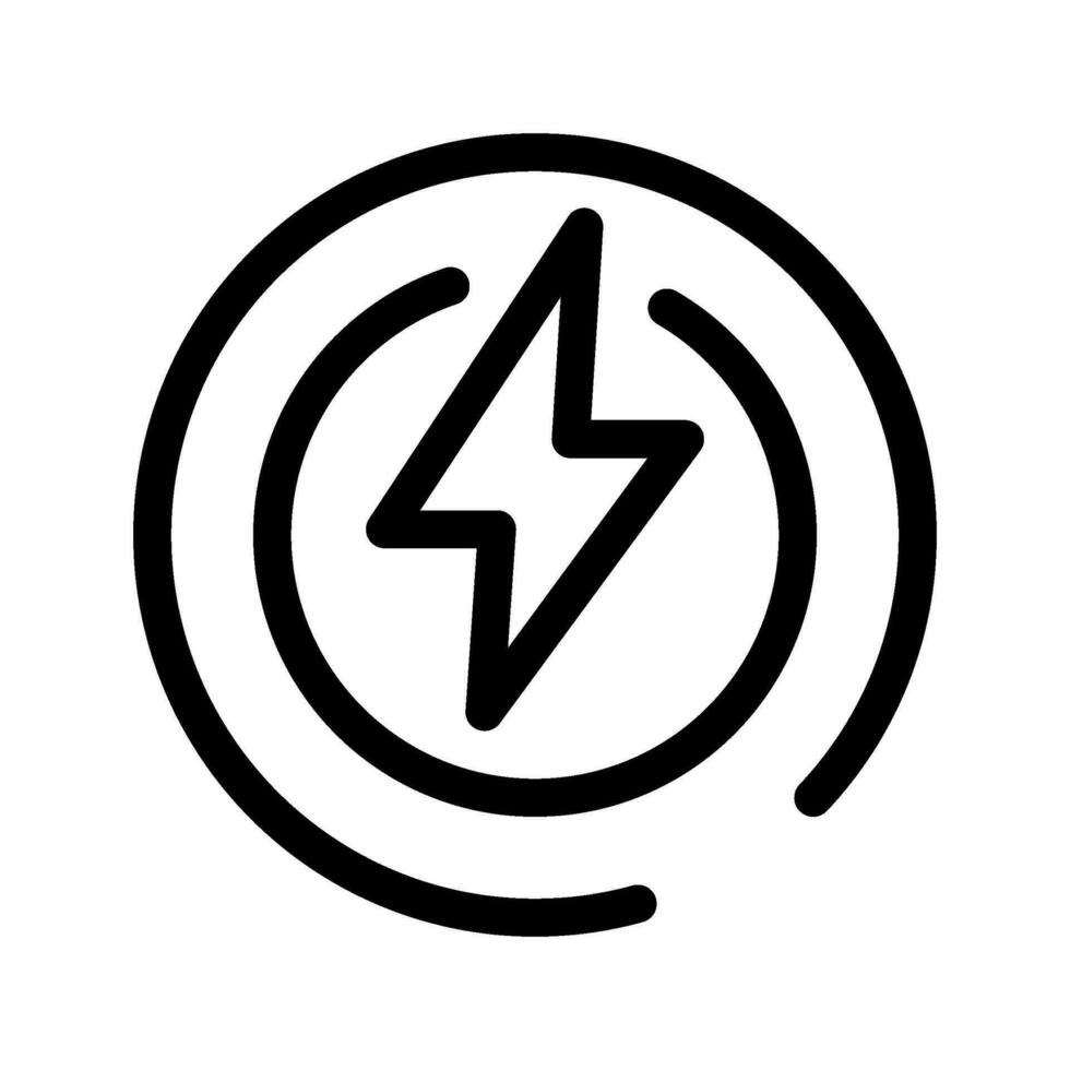 poder ícone vetor símbolo Projeto ilustração