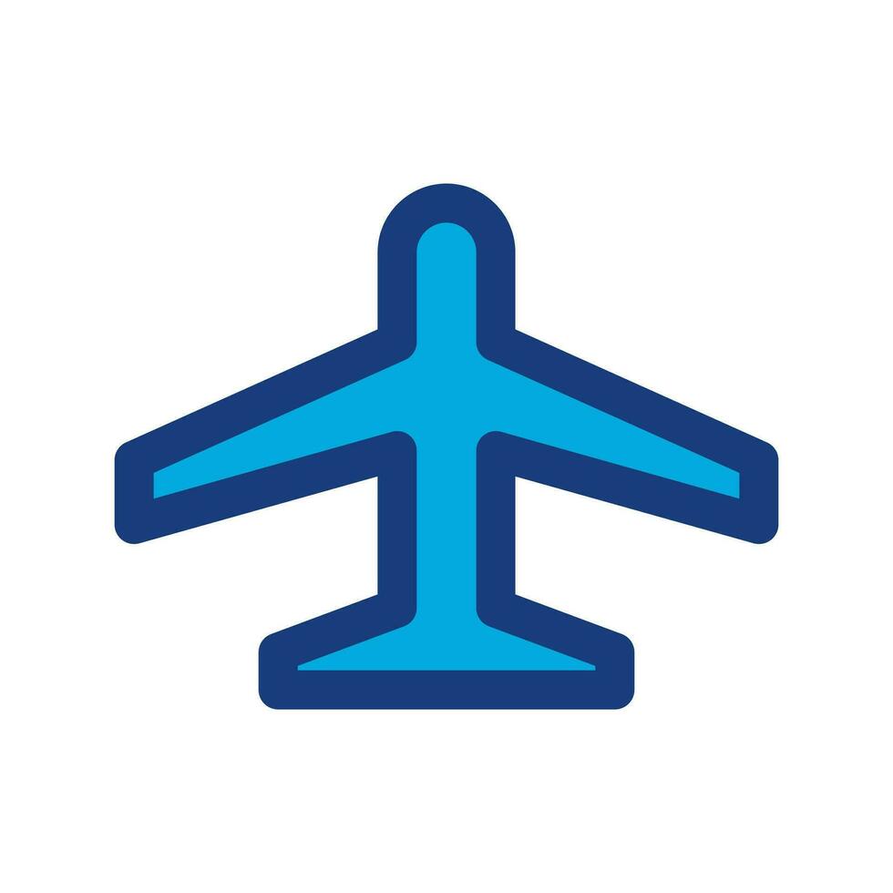 avião ícone vetor isolado em branco fundo. simples vetor logotipo
