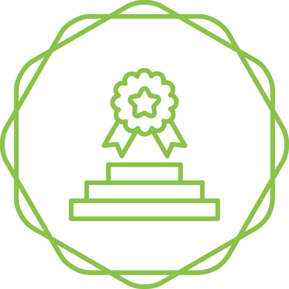ícone de vetor de primeiro prêmio