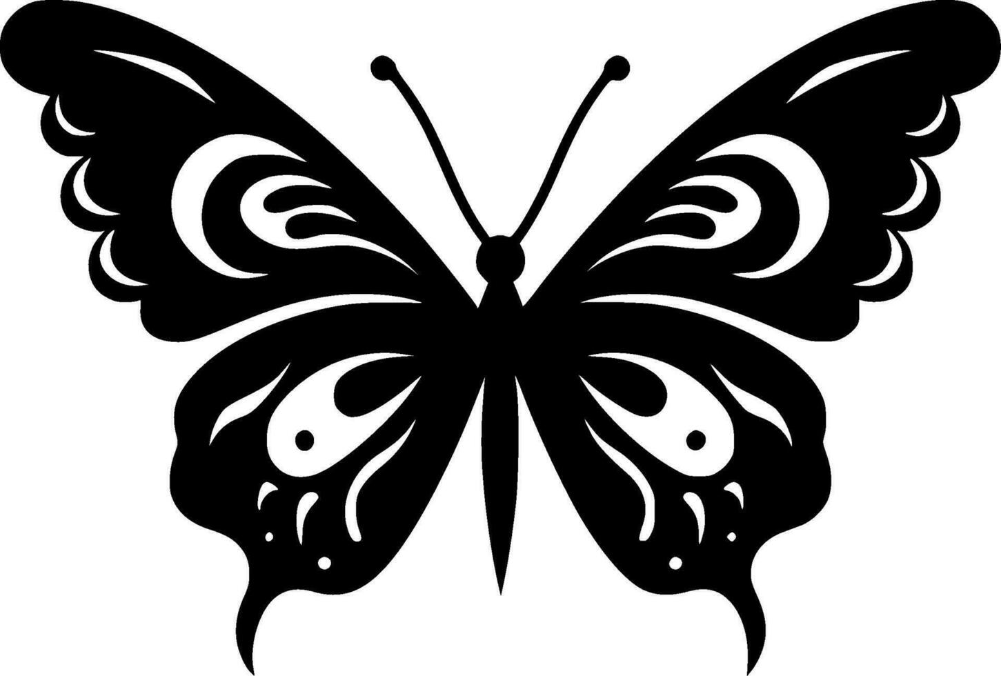 borboleta - Alto qualidade vetor logotipo - vetor ilustração ideal para camiseta gráfico