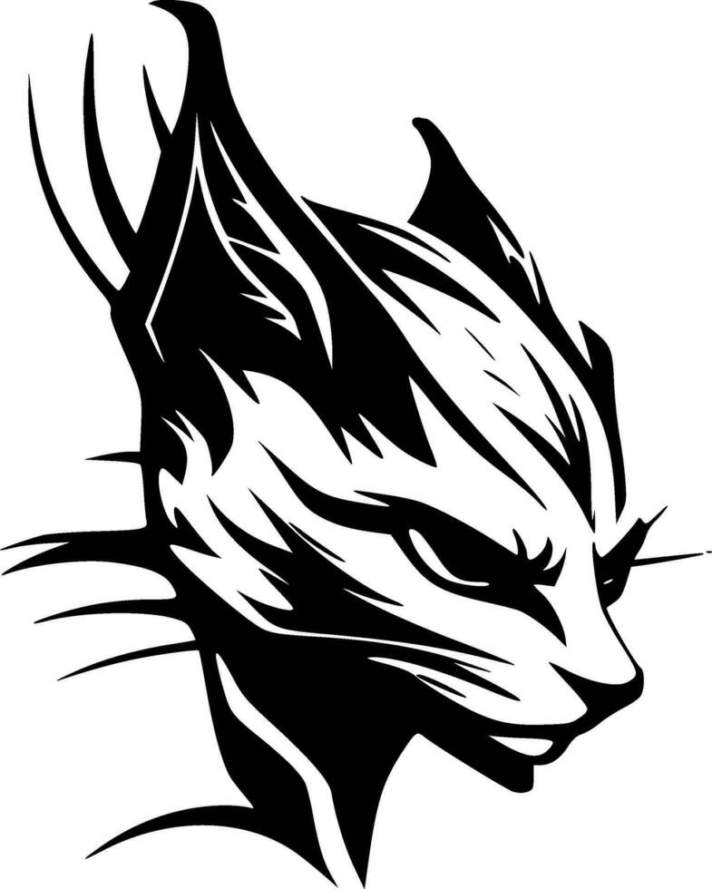 gato selvagem - Alto qualidade vetor logotipo - vetor ilustração ideal para camiseta gráfico