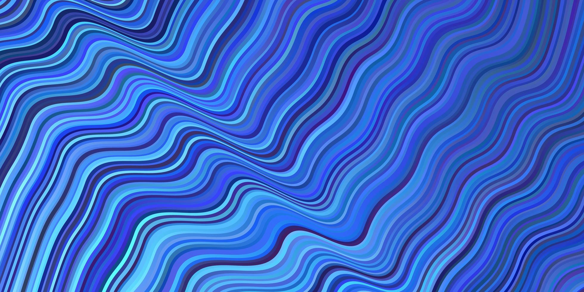 pano de fundo vector azul claro com linhas dobradas