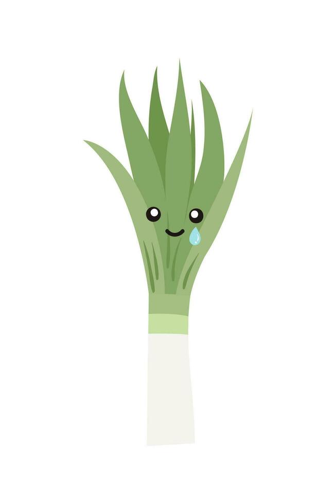 desenho animado vegetal personagem adesivo. engraçado emoticon dentro plano estilo. Comida emoji. engraçado vegetal personagens isolado em branco fundo, fofa e engraçado fruta conjunto vetor ilustração