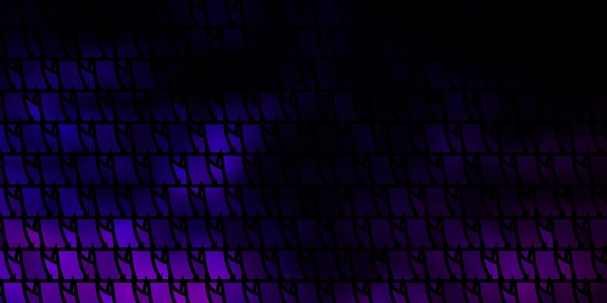 textura vector roxo escuro com estilo triangular