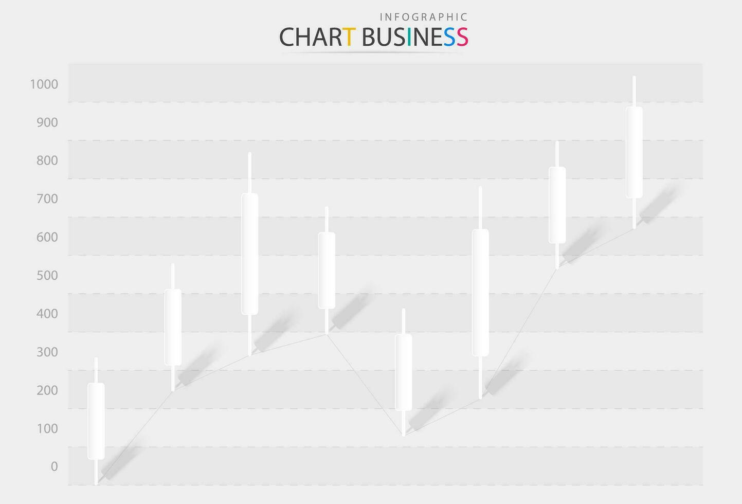 gráficos infográfico o negócio papel corte.estatística e moderno gráfico apresentação dados marketing vetor