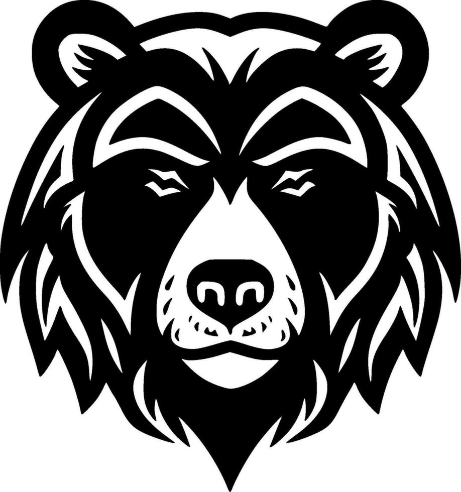 Urso - Alto qualidade vetor logotipo - vetor ilustração ideal para camiseta gráfico