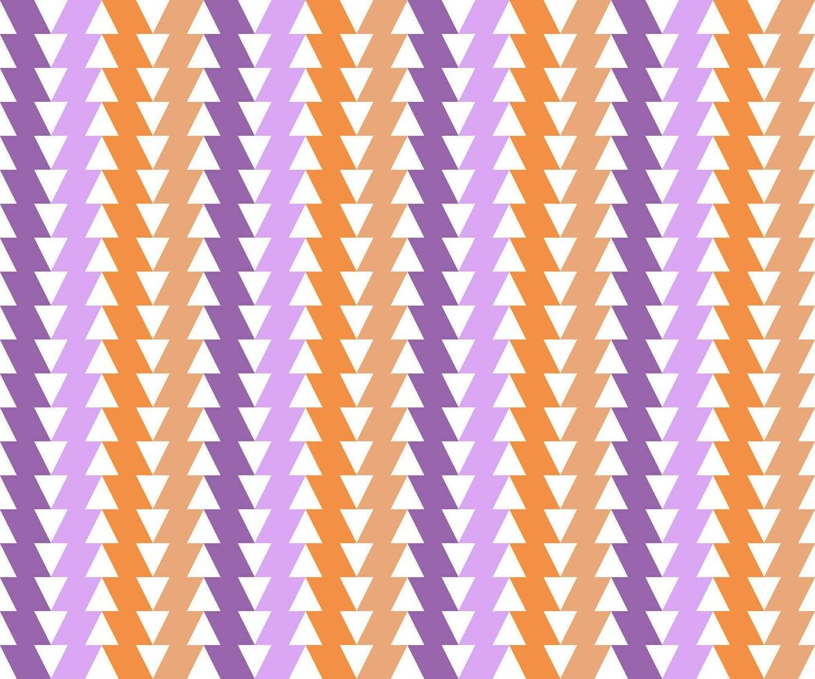 losango geométrico padrão, roxa e laranja ilustração fundo, simples padronizar vetor