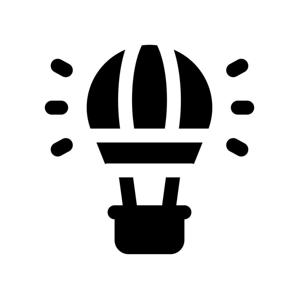 quente ar balão ícone. vetor ícone para seu local na rede Internet, móvel, apresentação, e logotipo Projeto.