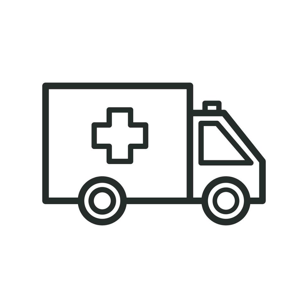 ambulância ícone gráfico vetor Projeto ilustração