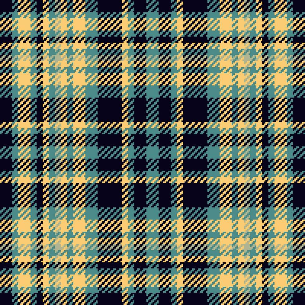 textura xadrez fundo do têxtil tecido Verifica com uma desatado tartan vetor padronizar.