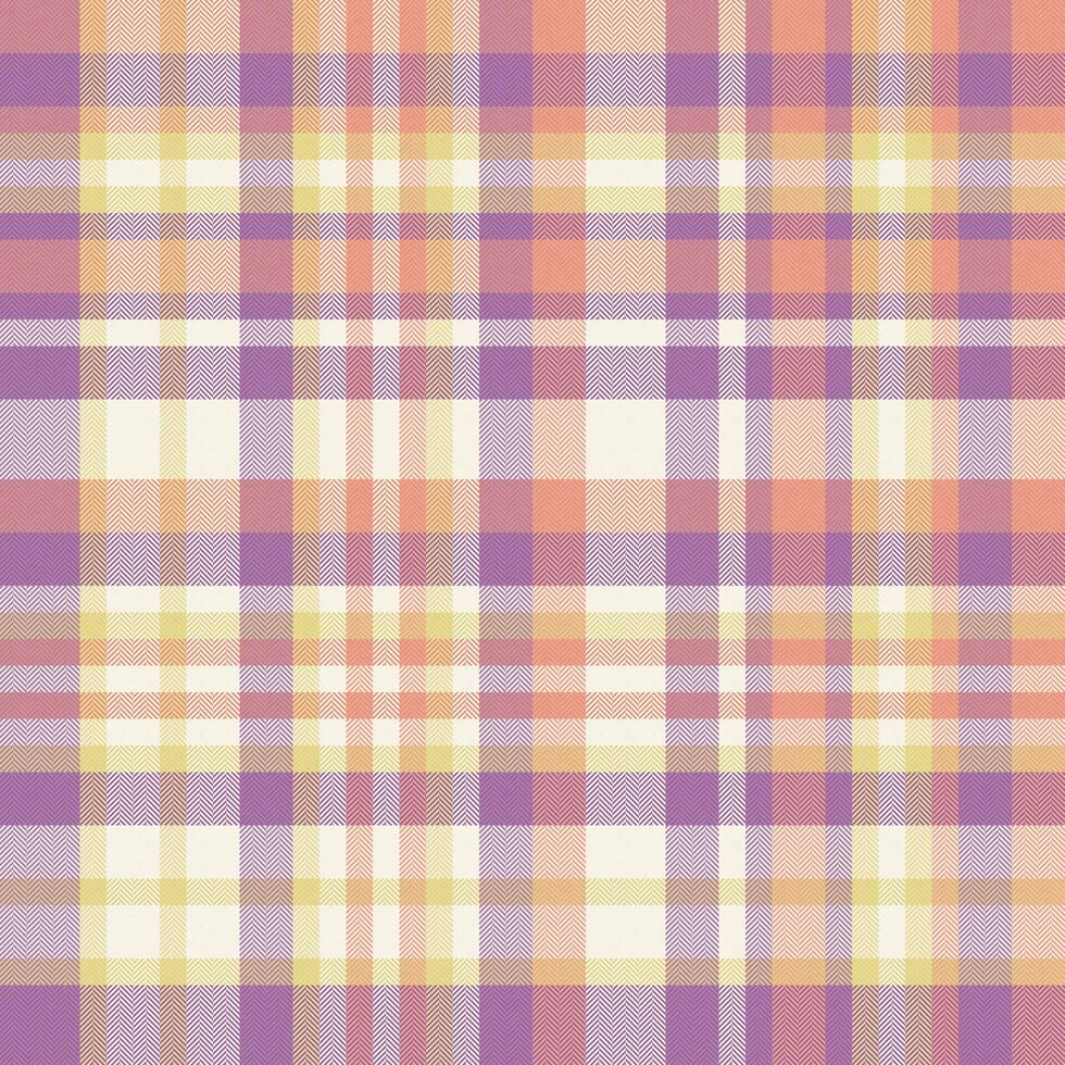 têxtil xadrez vetor do tartan fundo textura com uma tecido padronizar desatado verificar.