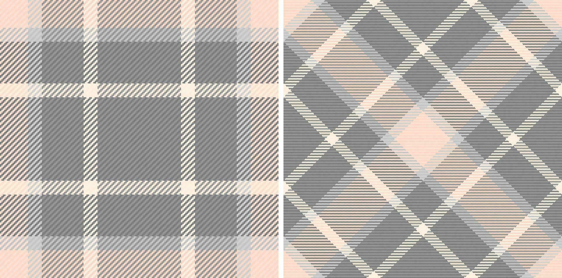 fundo tecido vetor do padronizar xadrez Verifica com uma textura têxtil desatado tartan.