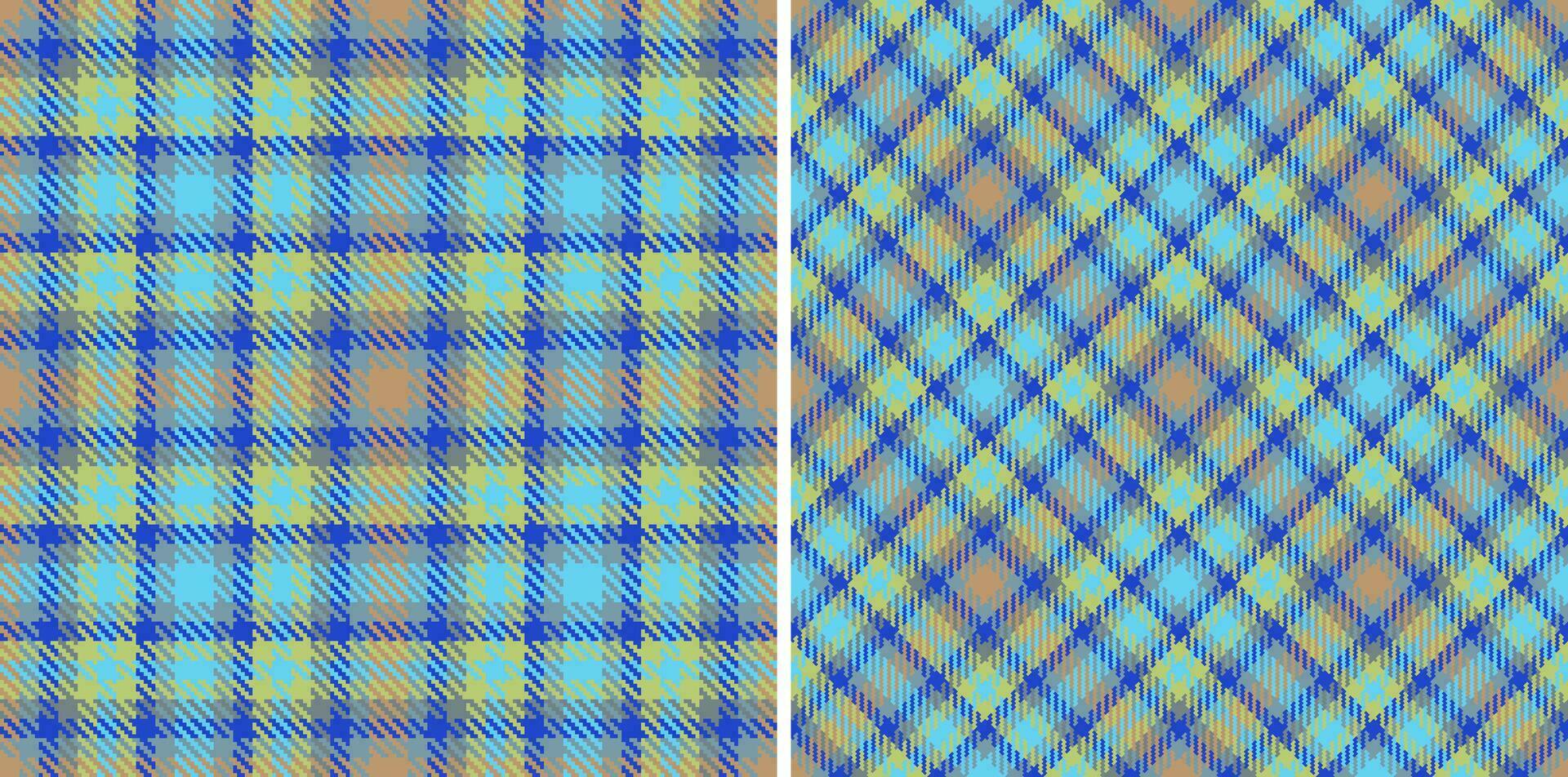 tartan xadrez padronizar do desatado textura tecido com uma têxtil fundo vetor verificar.