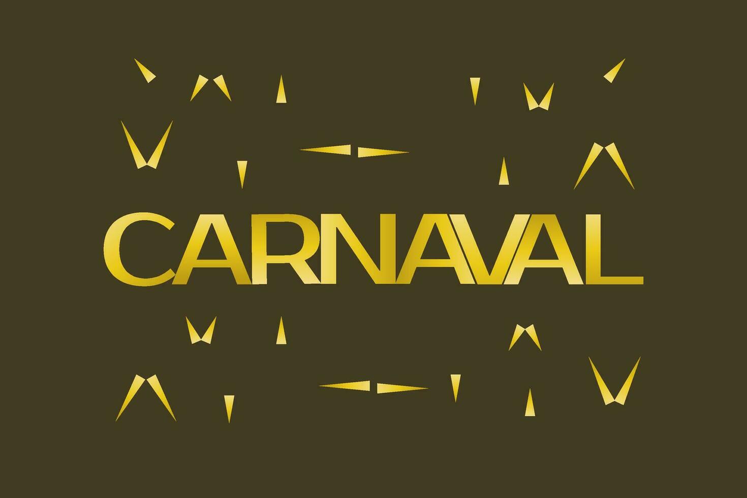 letras, confete, convites para popular carnaval festa celebrações. vetor
