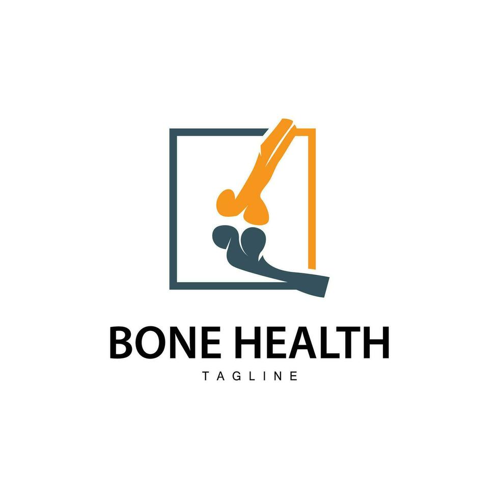 osso logotipo, osso Cuidado saúde projeto, simples símbolo modelo ilustração vetor
